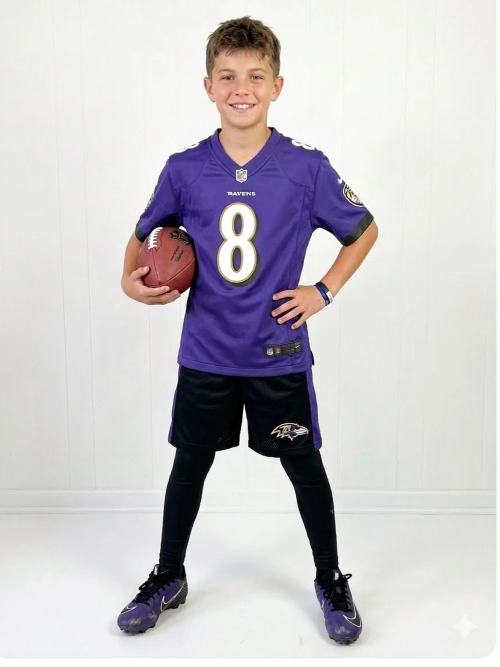 Baltimore Ravens Youth Derrick Henry #22 purple Jersey Size L (14/16) NWT Nike